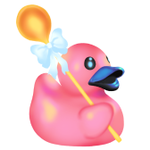 Pink Rubber Ducky